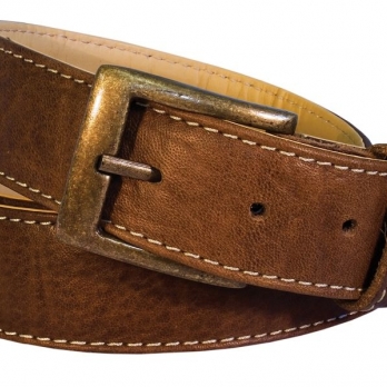 Buffalo belt leather